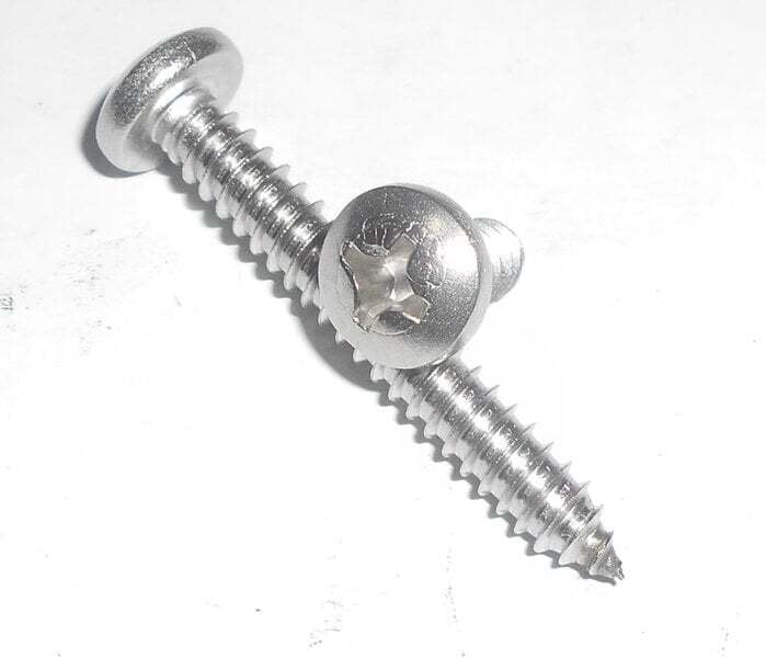 SELF SCREWS 6.3X38 DIN7981C ZN 10PCS