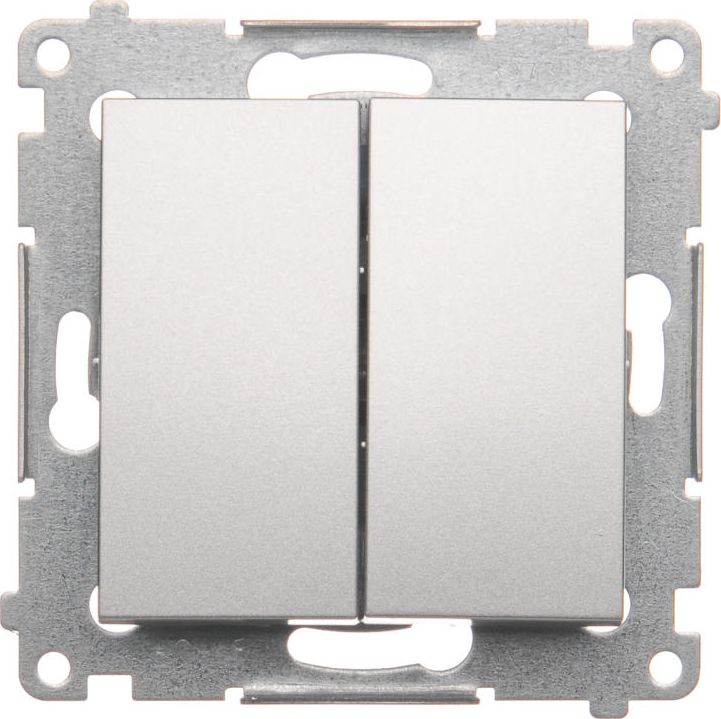 Kontakt-Simon Łącznik świecznikowy srebrny mat - DW5A.01/43