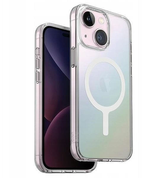 Etui UNIQ LifePro Xtreme Apple iPhone 15 MagClick Charging opal/iridescent