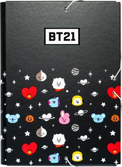 Line Friends Line Friends BT21 - Folder / teczka z gumką