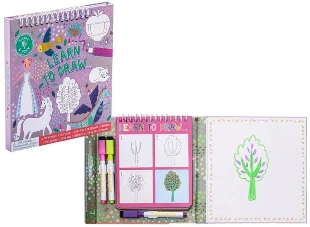 Zestaw do nauki rysowania bajkowy świat