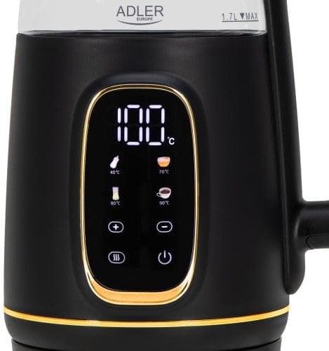 Czajnik Adler AD 1305 Czarny matowy