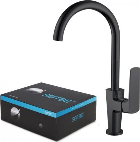 Bateria umywalkowa Sotbe Toga stojąca czarny (TOG-B-SKH-11693833)