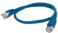Gembird PATCH CORD RJ45, osłonka zalewana, kat. 5e, FTP, 0.5m, niebieski (PP22-0.5M/B)