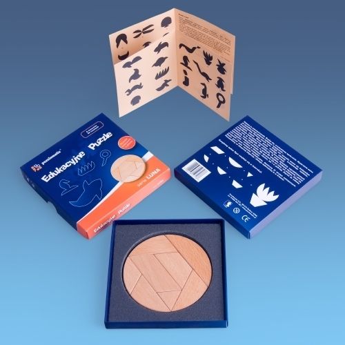Big Fun Republic Edukacyjne Puzzle - seria Luna