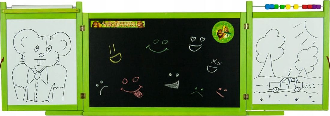 3toysm Tablica Magnetyczna 6W1 Wisząca Papier Ts3