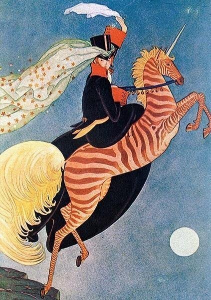 Madame Treacle Karnet B6 z kopertą Jednorożec i gwiazdy