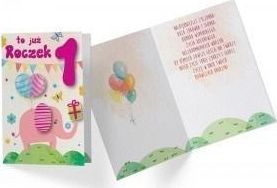 KUKARTKA Karnet DK-719 Urodziny Roczek