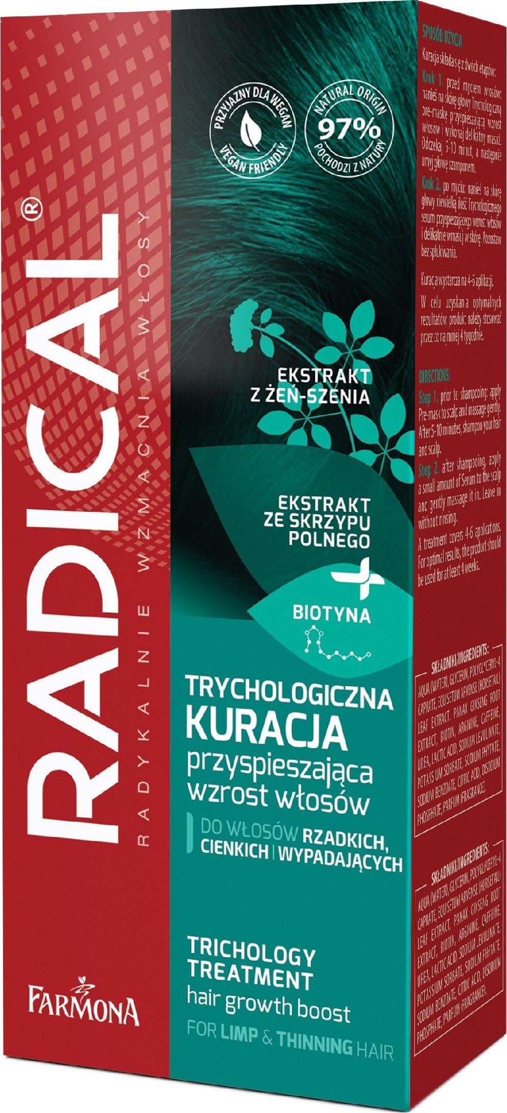 Farmona FARMONA RADICAL Kuracja trycholog.przys.wzrost