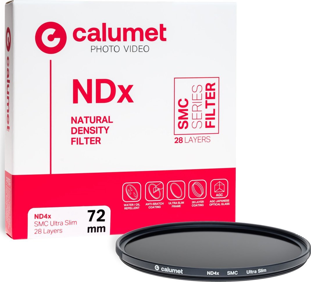 Filtr Calumet Calumet Filtr ND4x SMC 72 mm Ultra Slim 28 Layers