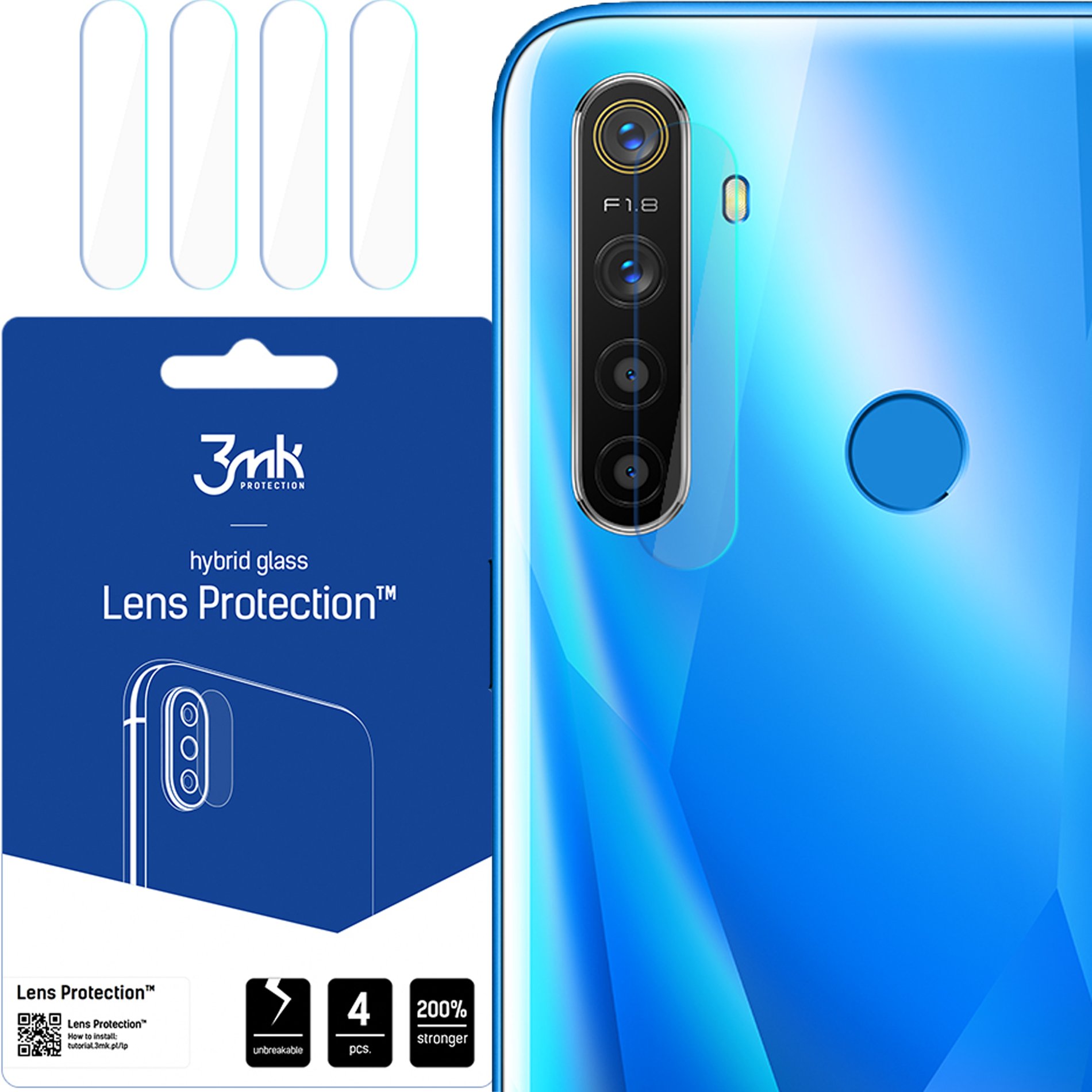 REALME 5 - 3MK LENS PROTECTION