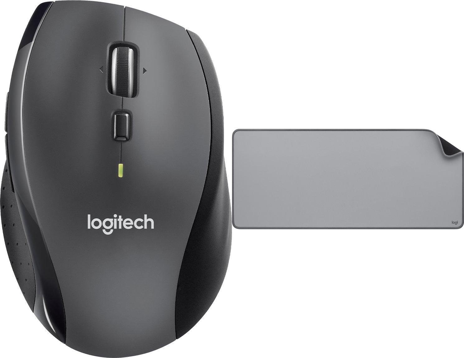 Mysz Logitech M705 Marathon (910-001949) + Studio Series - MID GREY (956-000052)