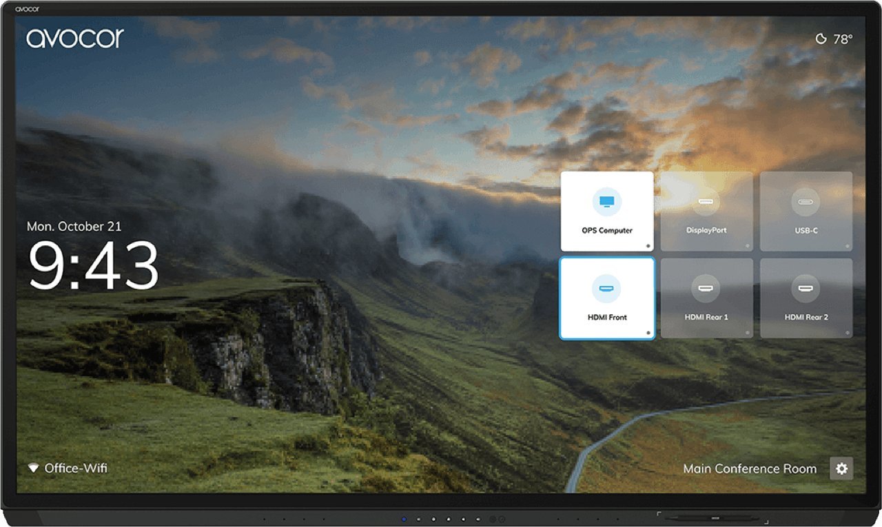 Monitor Avocor AVG-8560