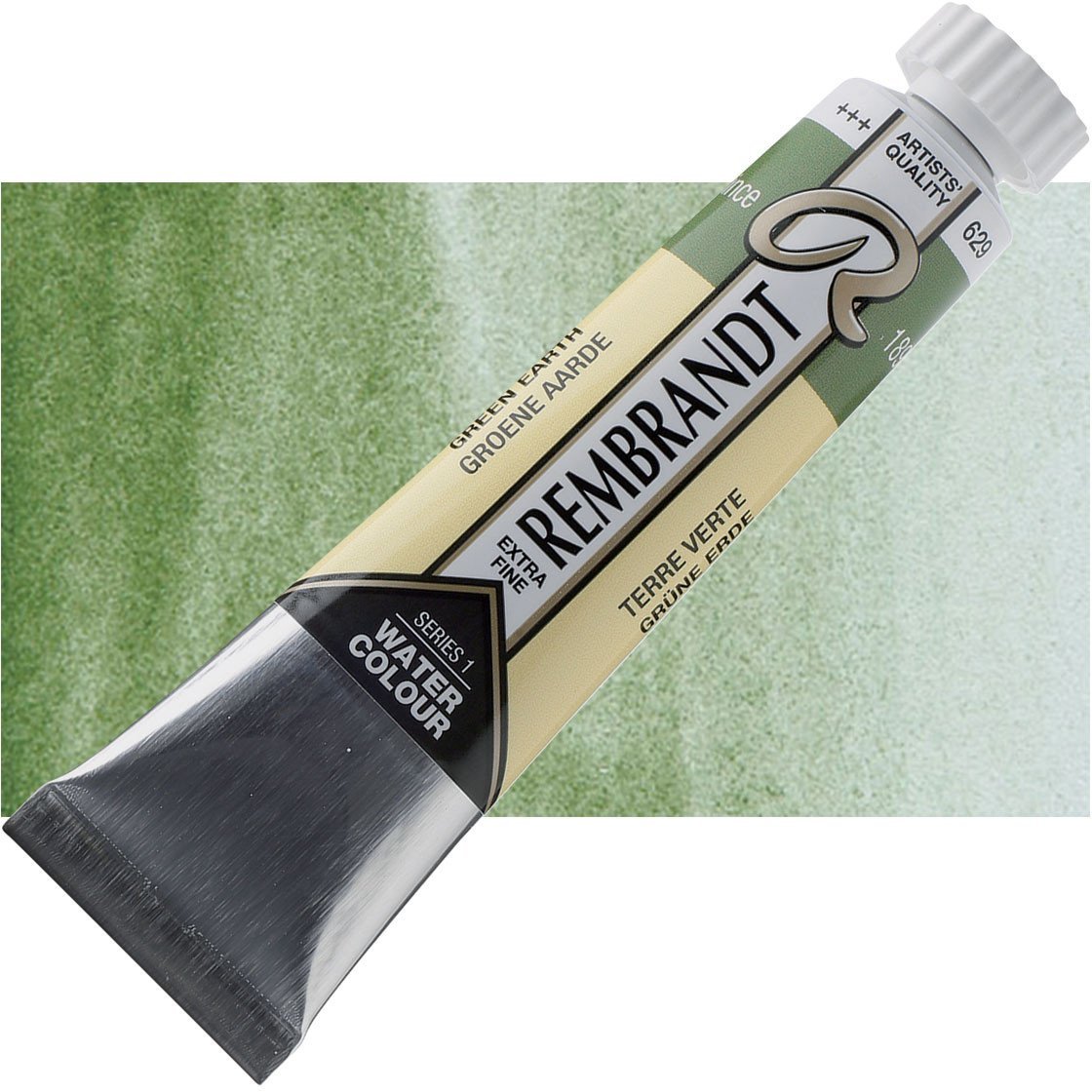 Rembrandt Watercolour Tube Green Earth 629