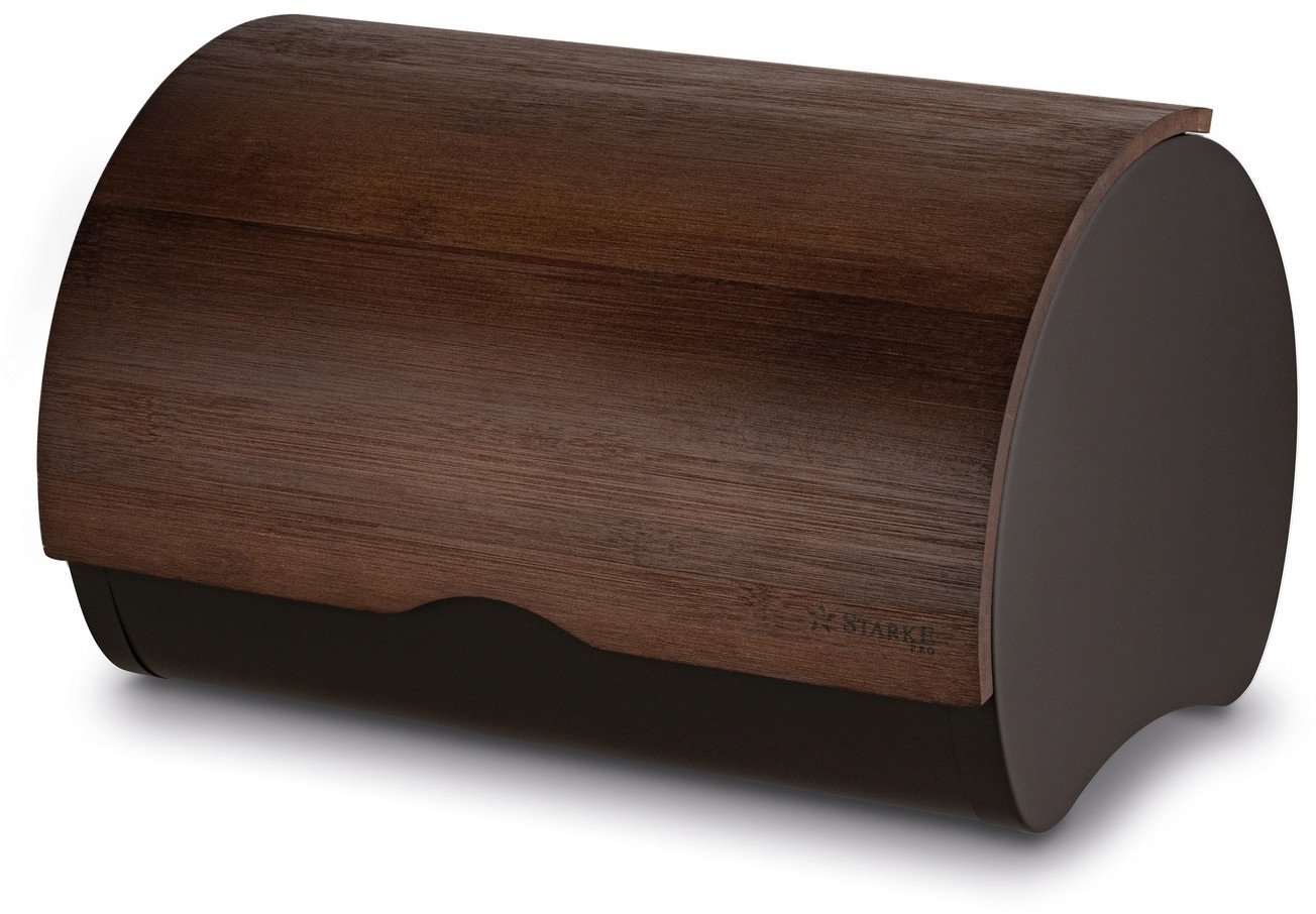 Chlebak stalowy 32x24x20,5 cm Starlet Brown