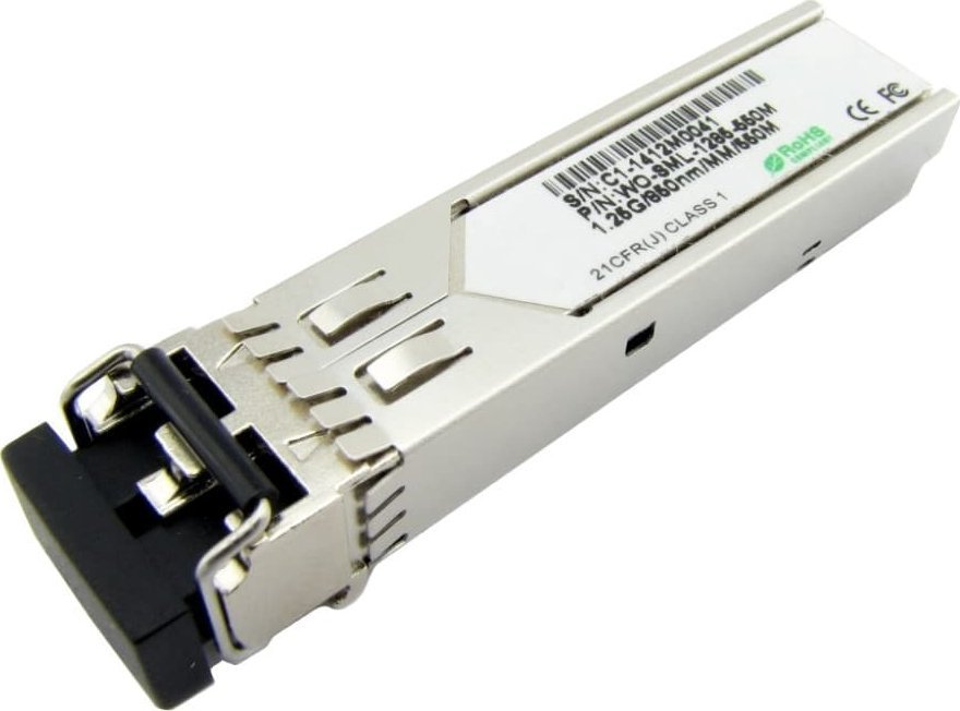 Moduł SFP WAVE OPTICS Gibic Moduł wkładka SFP 1Gbs GIG 850nm LC 550M MM WO-SML-1285-550M