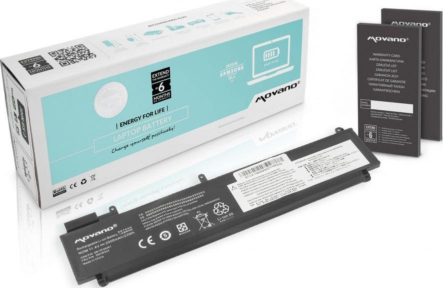 Bateria Movano Lenovo Thinkpad (BT/LE-T460S)