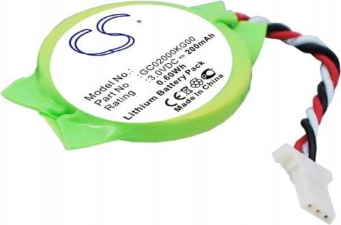 Bateria Cameron Sino Bateria Typu Gc02000kg00 Do Bios Cmos Do Dell Latitude E4200 Latitude E4300 / Cs-de4200bu