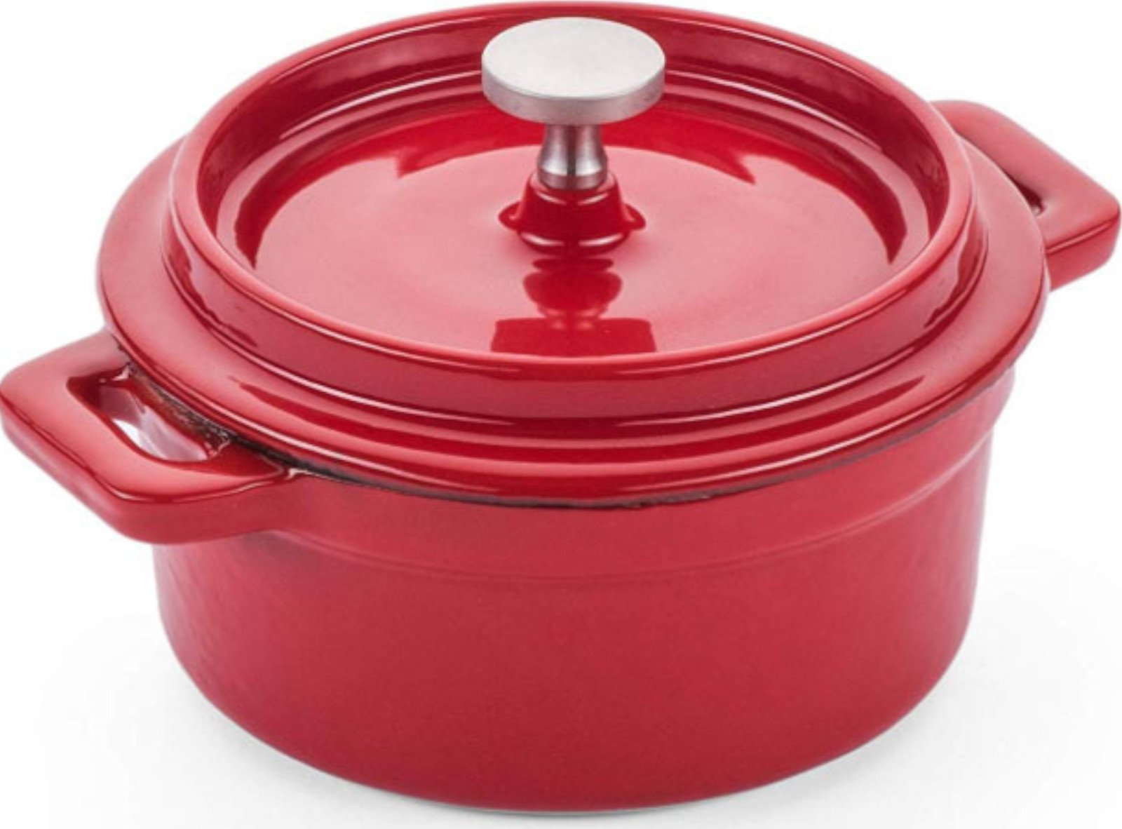 Hendi Garnek żeliwny emaliowany 0.2 l czerwony - Hendi 626856 Garnek żeliwny emaliowany 0.2 l czerwony - Hendi 626856