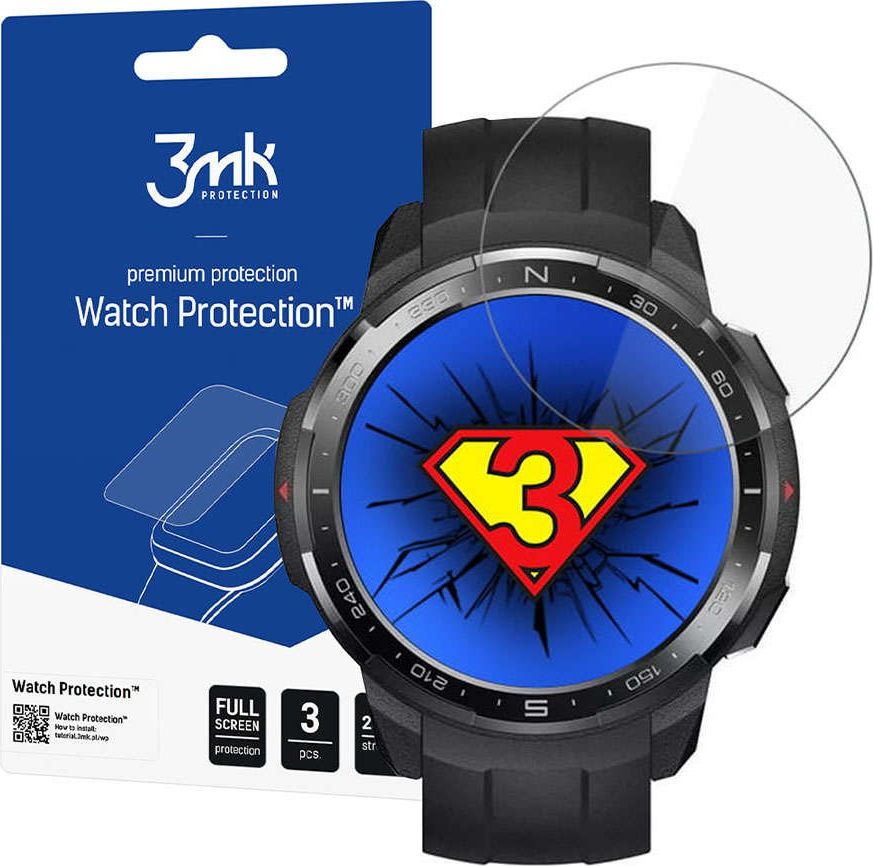 3MK Folia ochronna na ekran x3 3mk Watch Protection do Honor Watch GS Pro
