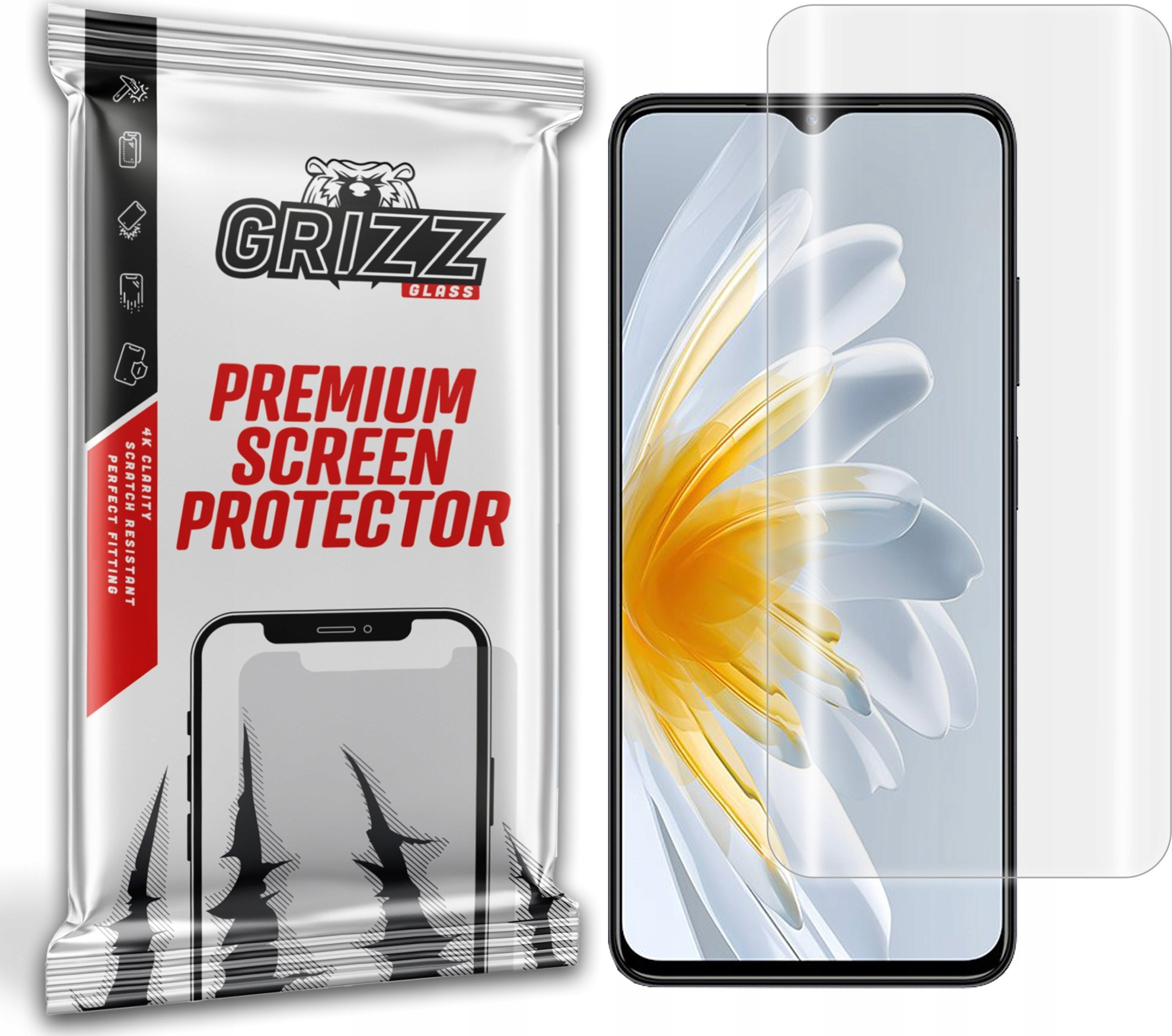 GrizzGlass Folia hydrożelowa GrizzGlass Hydrofilm do ZTE Voyage 3D