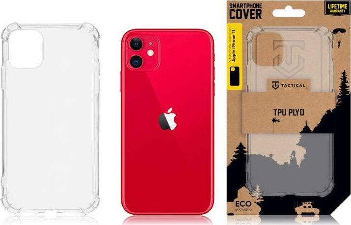 Tactical TPU Plyo Cover for Apple iPhone 11 Transparent standard