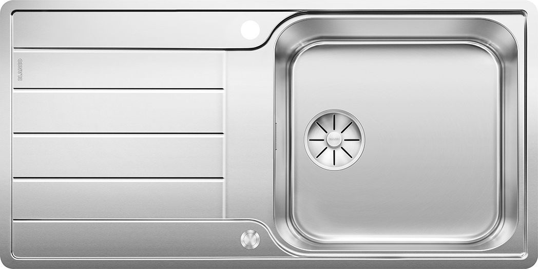 Zlewozmywak Blanco Classimo XL 6 S-IF stal polerowana z korkiem automatycznym InFino PushControl (525327)