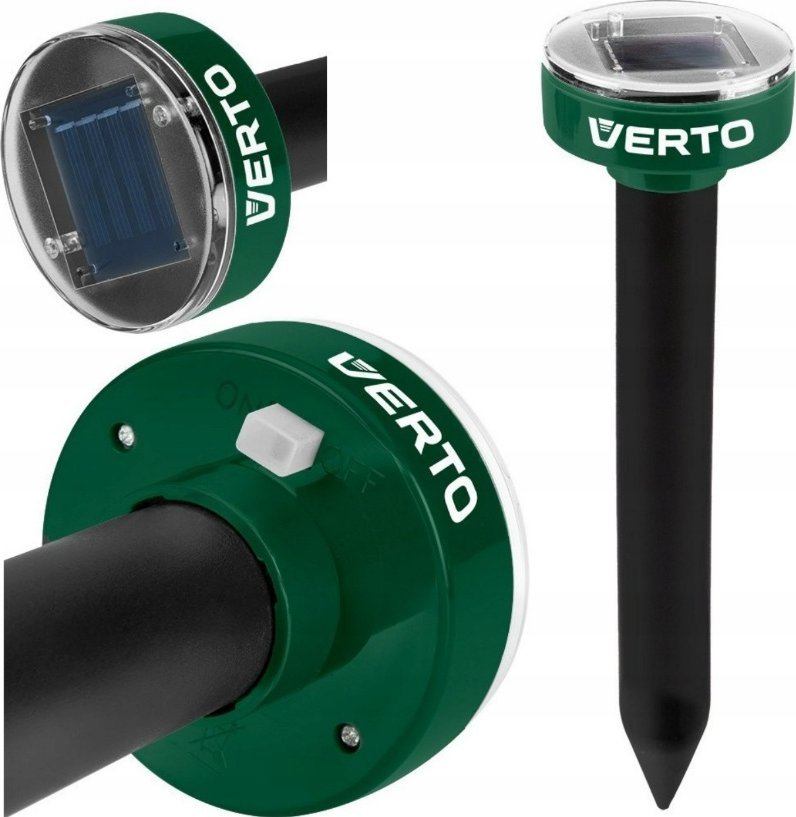 Verto 15G441 ODSTRASZACZ SOLARNY 2 SZT. VERTO
