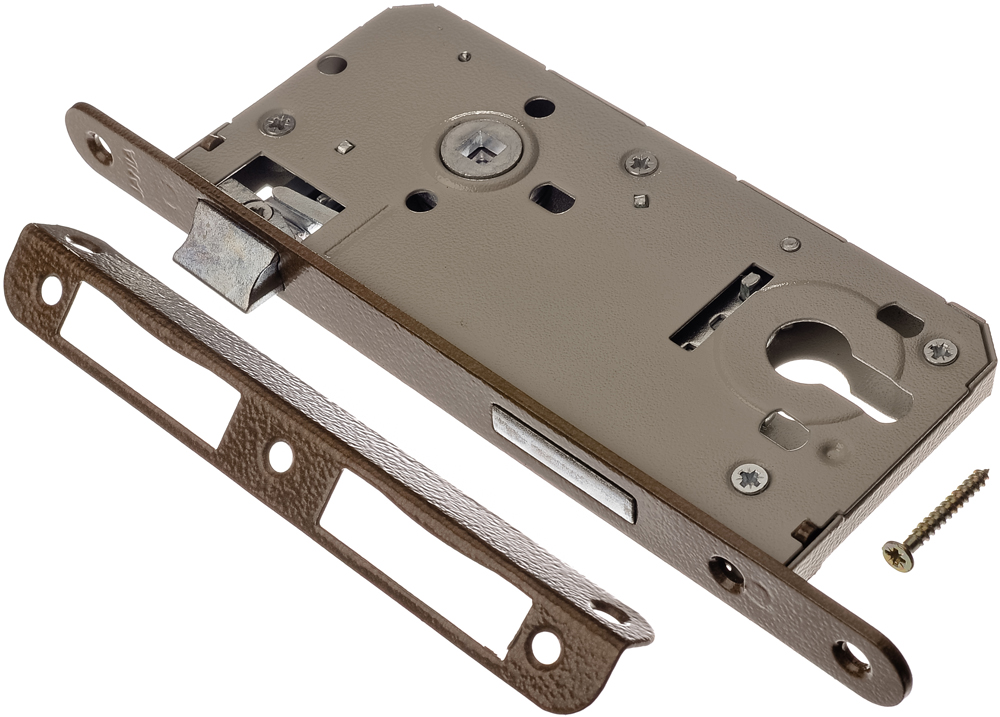 Jania Zamek drzwiowy 90/50mm na wkład z dźwignią - Z001