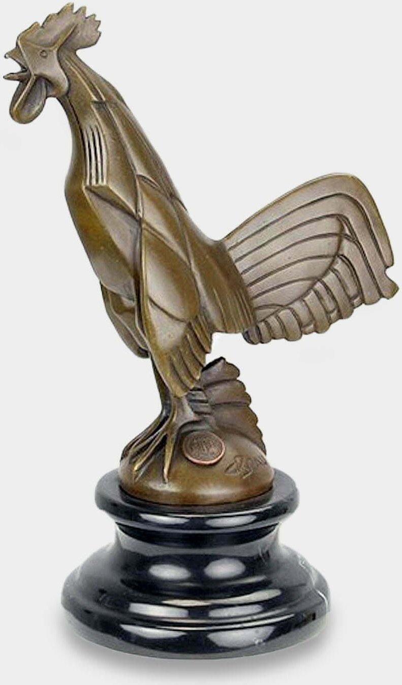 rzezbyzbrazu Modernistyczny Kogut Rzeźba z Brązu
