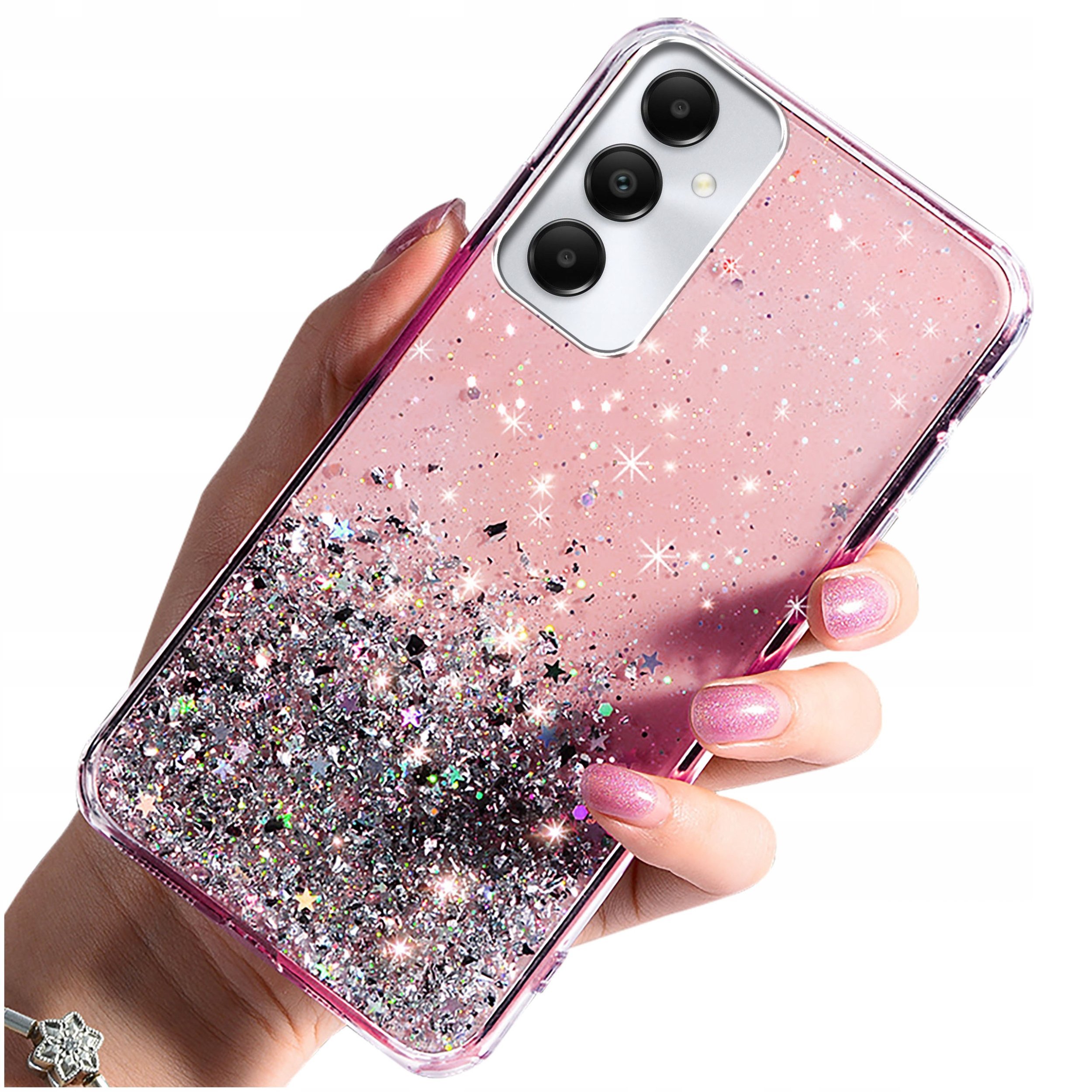 Etui do Samsung A05s CASE BROKAT PLECKI + SZKŁO OCHRONNE 9H