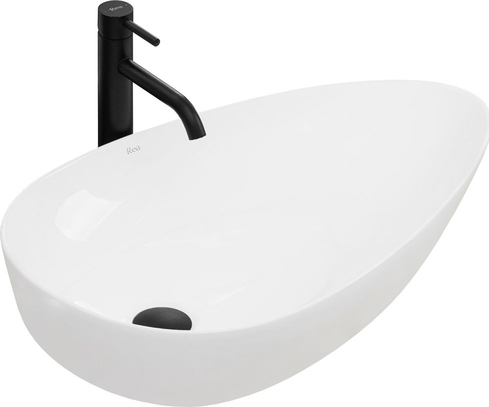 Umywalka Rea Umywalka Nablatowa Greta 65cm Rea