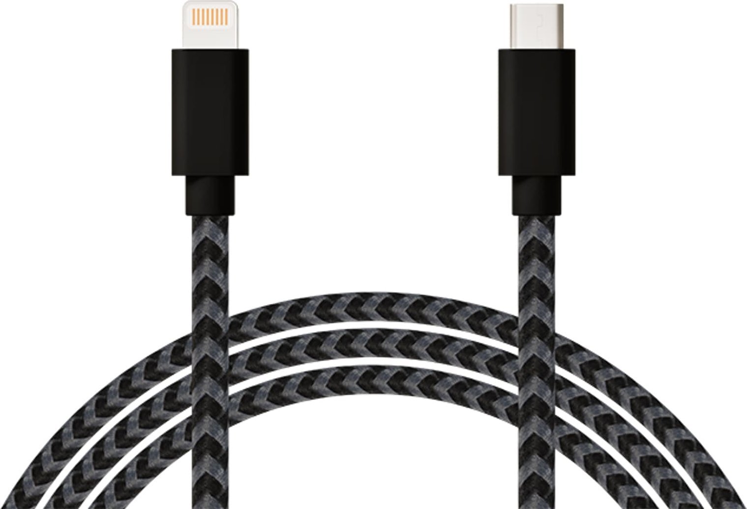 Kabel USB Blow USB-C - USB-C 1 m Czarny