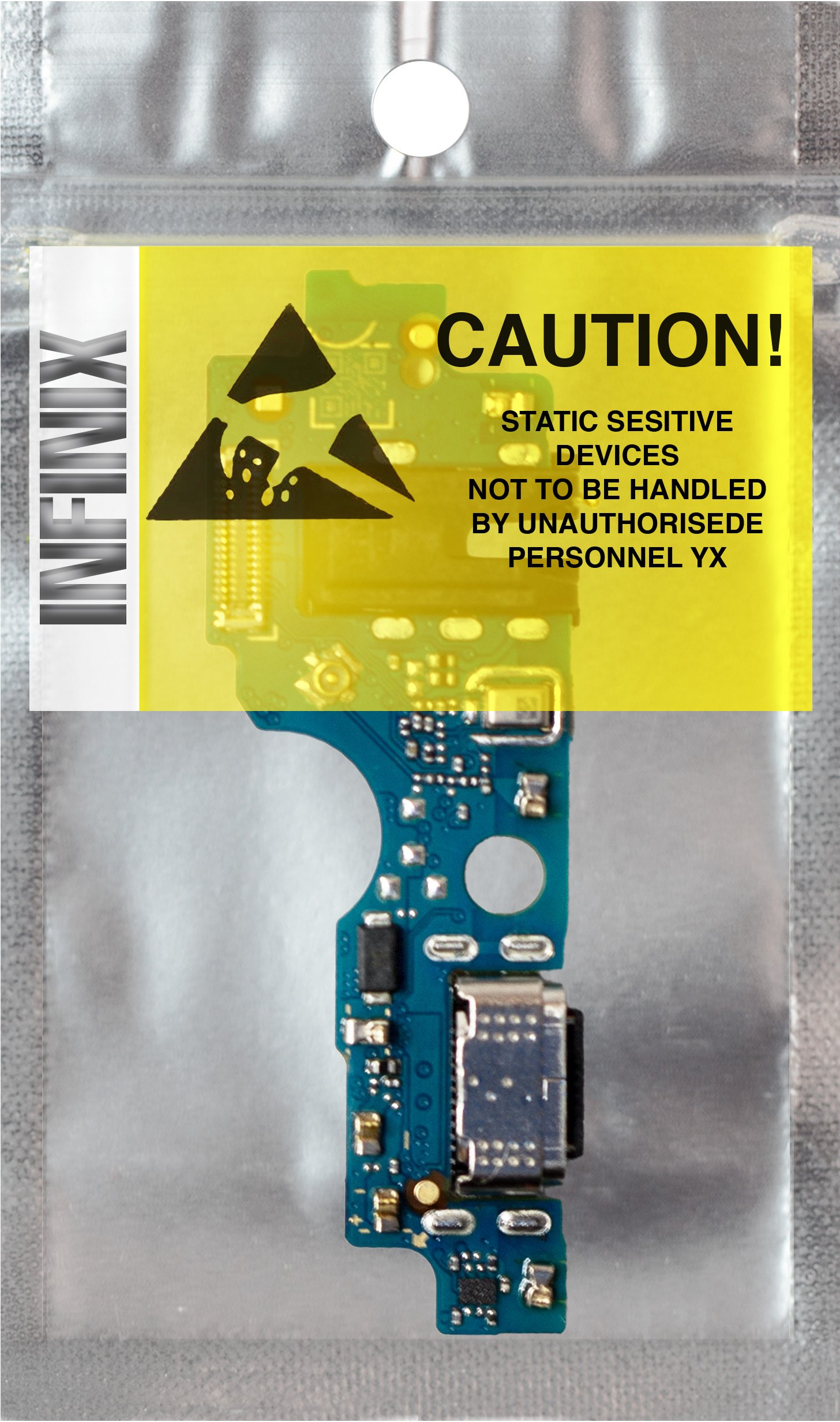 Zila Płytka Ładowania do Infinix Smart 9 HD USB Złącze Oryginał X6532C (5904858354771)