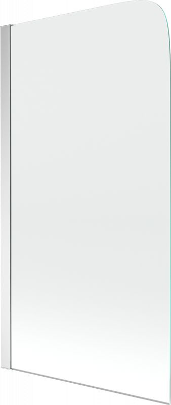 Parawan nawannowy Mexen Mexen Felix parawan nawannowy 1-skrzydłowy 75 x 140 cm, transparent, chrom - 890-075-001-01-00