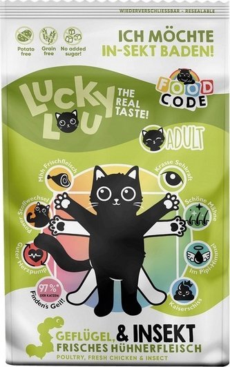 Lucky Lou Lucky Lou Food Code Lifestage Adult Geflugel & Insekt 750g