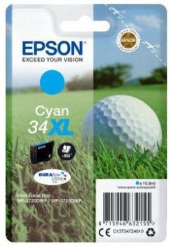 Tusz Epson Tusz T3472, cyan (C13T34724010)