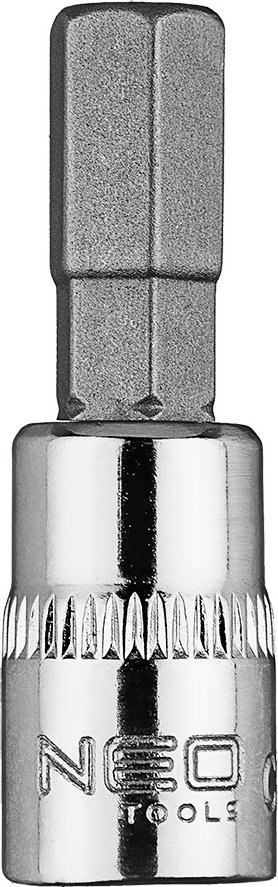 Neo Końcówka sześciokątna H7 na nasadce 1/4", krótka, 37 mm