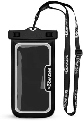 SEAWAG NEXTB1 pokrowiec na telefon komórkowy 17,3 cm (6.8") Etui zamykane Czarny, Biały