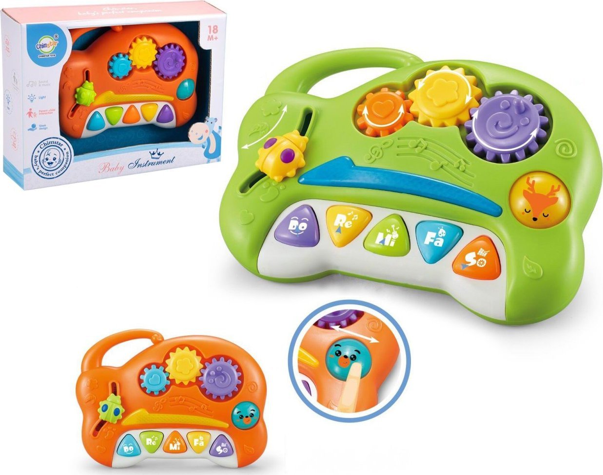 PIANINKO MUZYCZNE DLA MALUCHA 1SZT