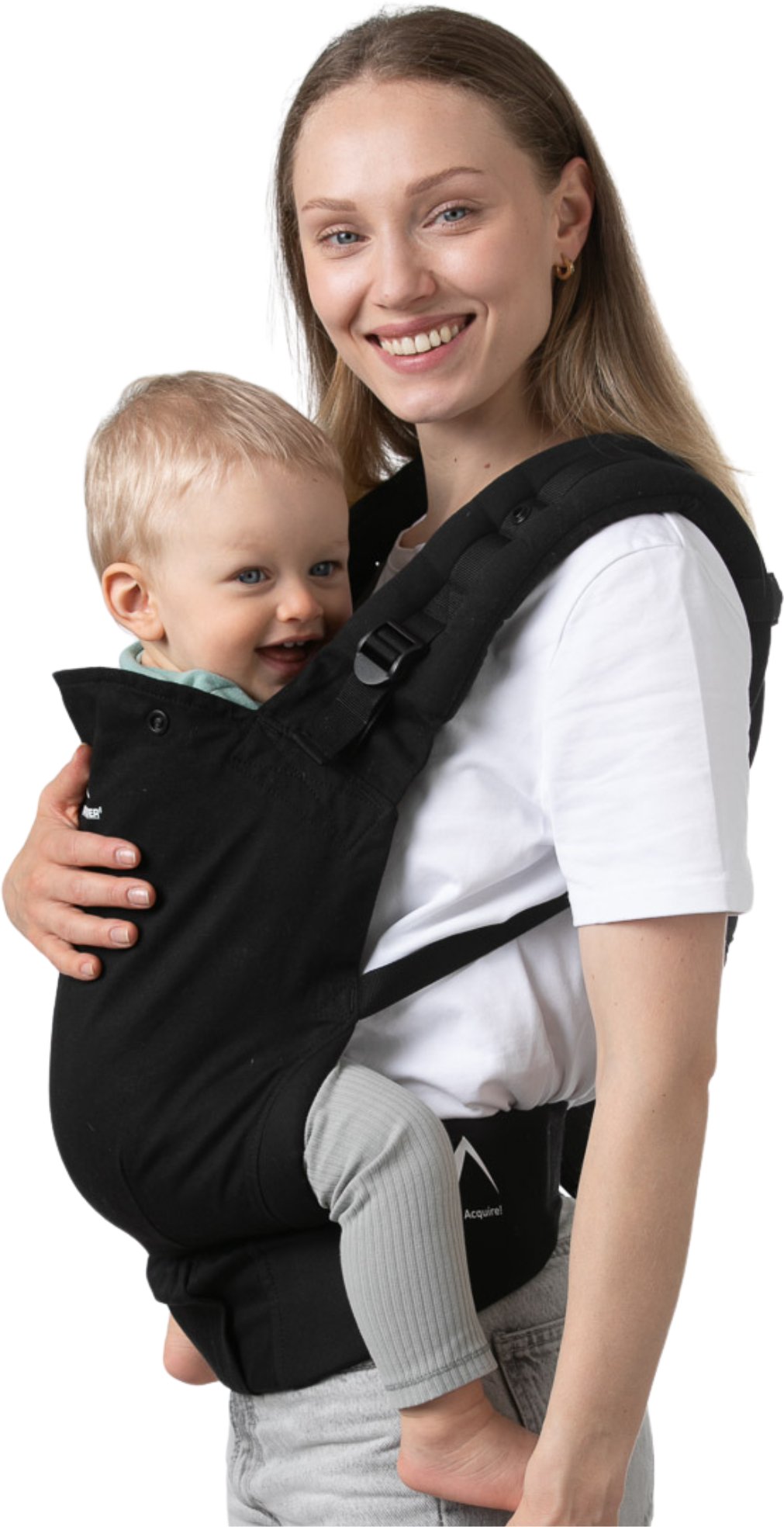 Nosidełko dla Dziecka Nosidło Ergonomiczne na Plecy Miejskie 100% Bawełna