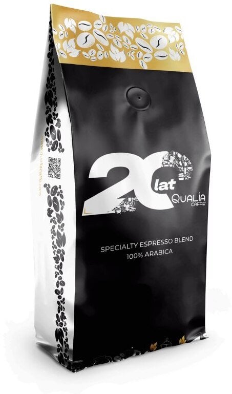 Kawa mielona Qualia Caffe Kawa Jubileuszowa 20 Lat Specialty Espresso Blend 1kg