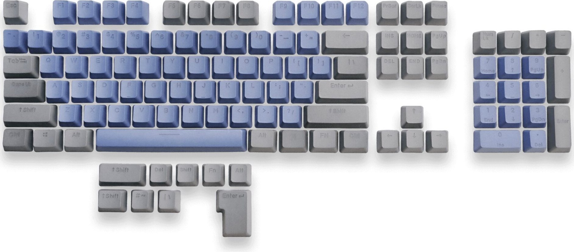 Mountain MOUNTAIN - Dolomite B Backlit Keycap set