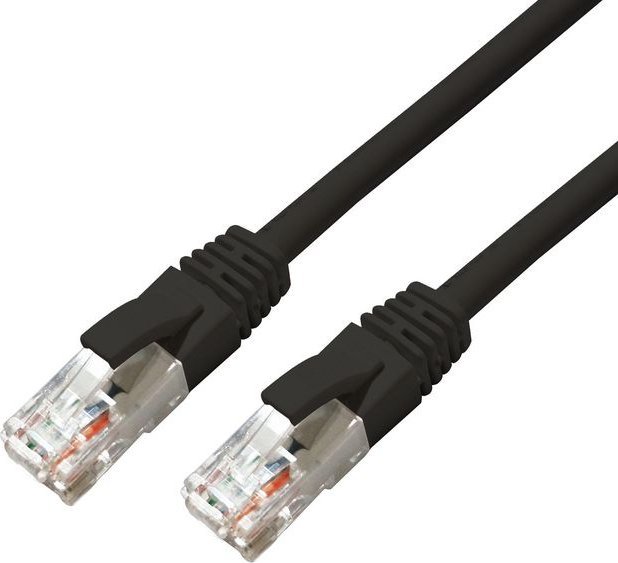 MicroConnect CAT6A UTP 3m Black LSZH