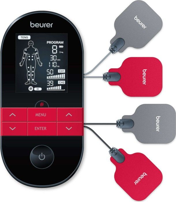 Masażer Beurer Digital TENS / EMS EM 59 Heat, massager (black / red)