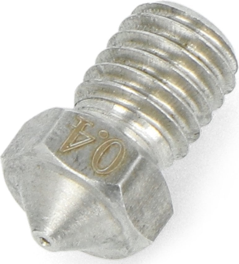 OEM Dysza 0,4 mm E3D - filament 1,75mm - stal}