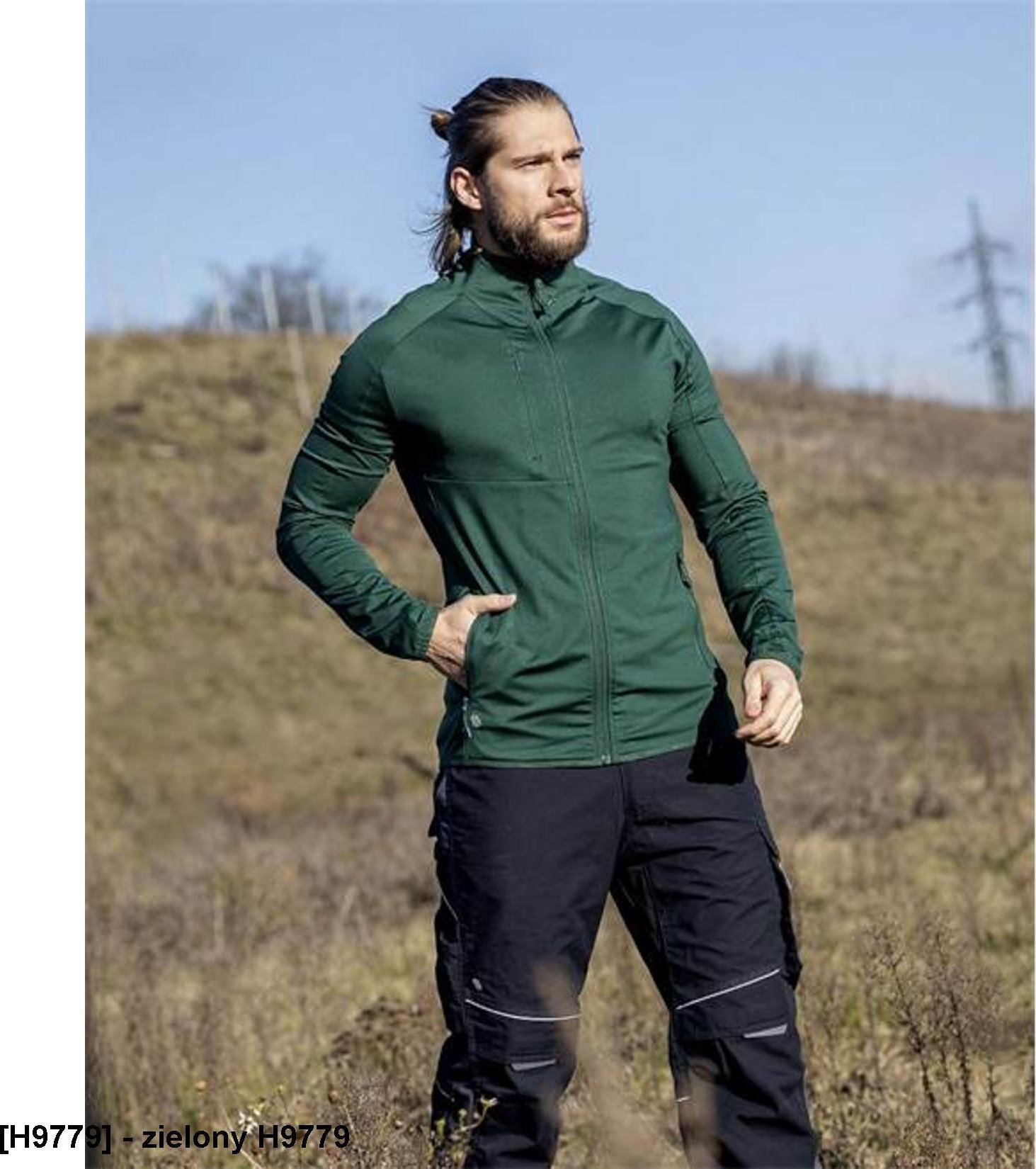 Kurtka męska Ardon Breeffidry ARDON - kurtka troyer - zielony H9779 3XL