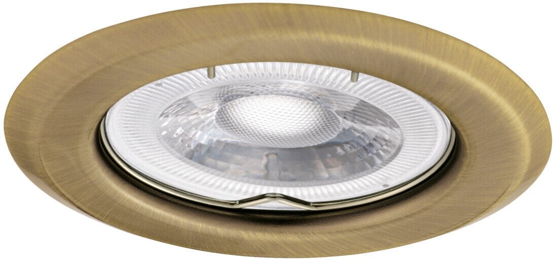 Oprawa punktowa stała ARGUS II CT-2114-BR/M bez oprawki Gx5,3/GU10 max 10W IP20 mosiądz matowy 37151