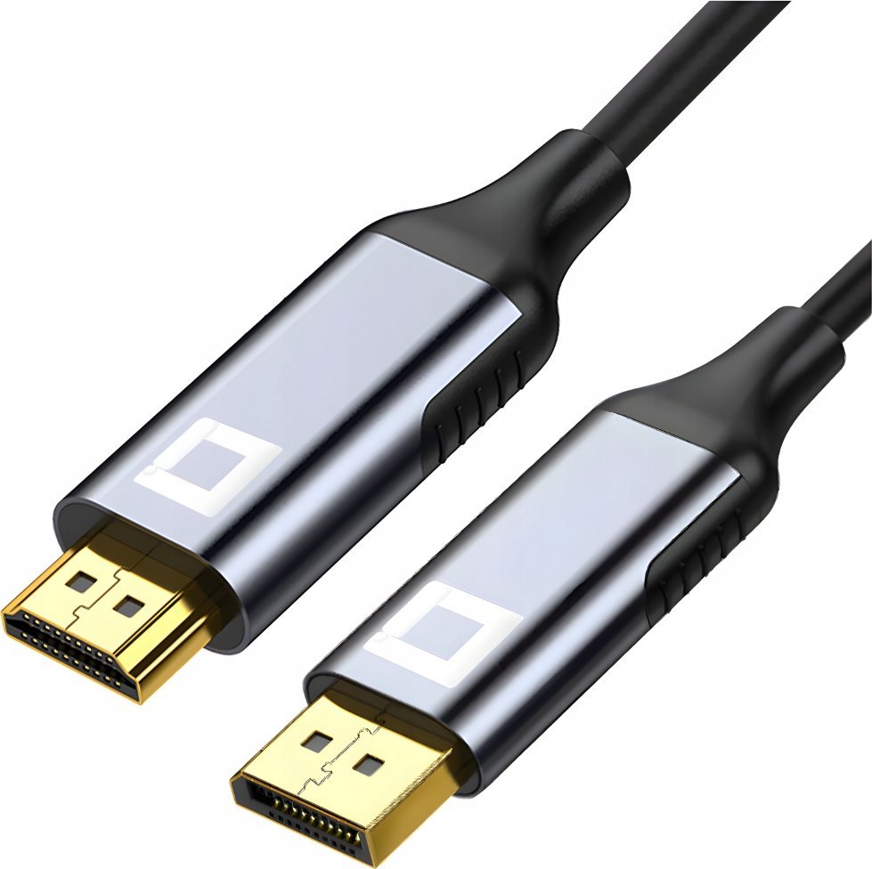 Kabel Co2 KABEL DISPLAYPORT HDMI 2.1 PRZEWÓD DP - HDMI FHD 240HZ 8K 60HZ HDR 3M