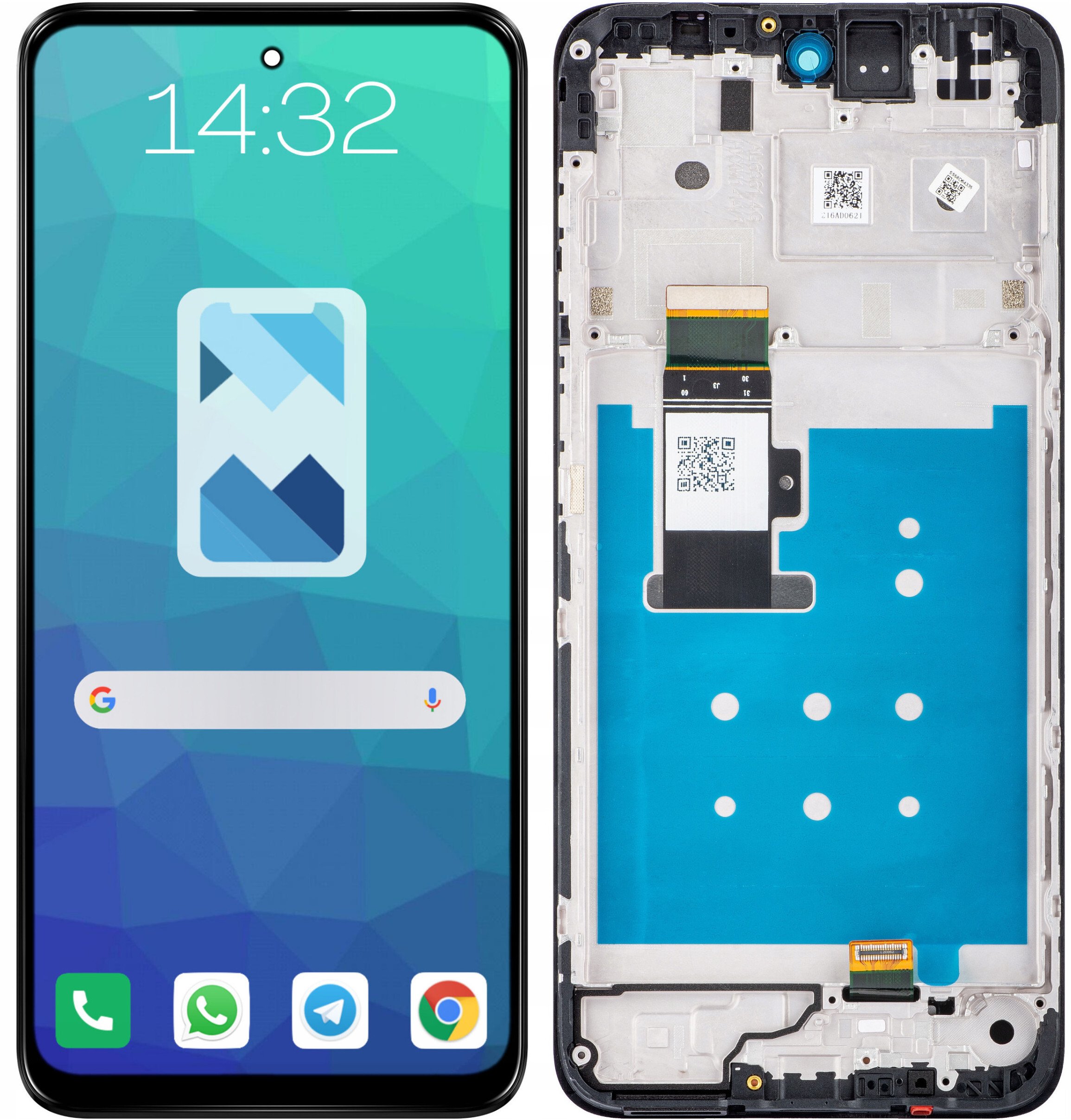 Wyświetlacz do Motorola Moto G13 LCD XT2331 Ramka